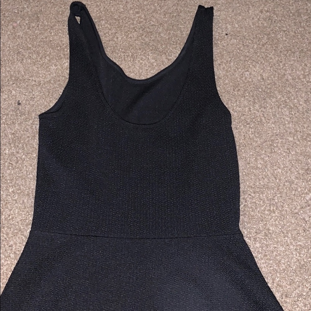 Plain black dress!